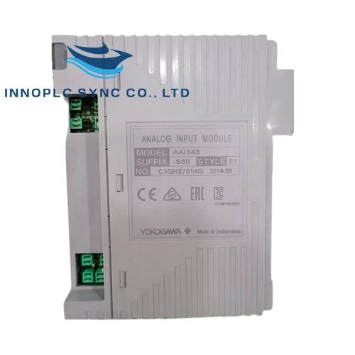 Module d'entrée analogique AAI143-S50 Yokogawa