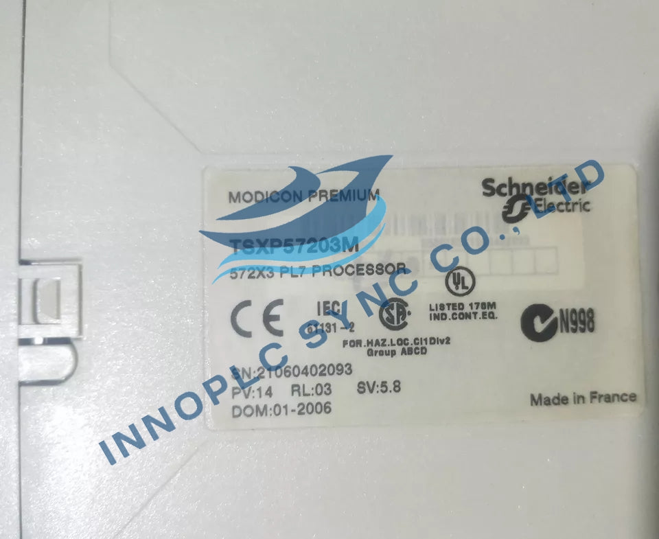 Schneider Modicon |TSXP572034|Unity processor