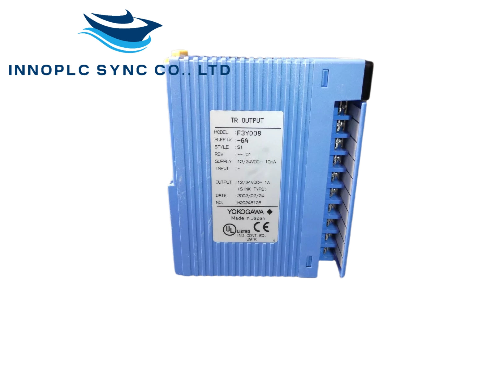 Yokogawa |F3YD08-6A Transistor Output Module