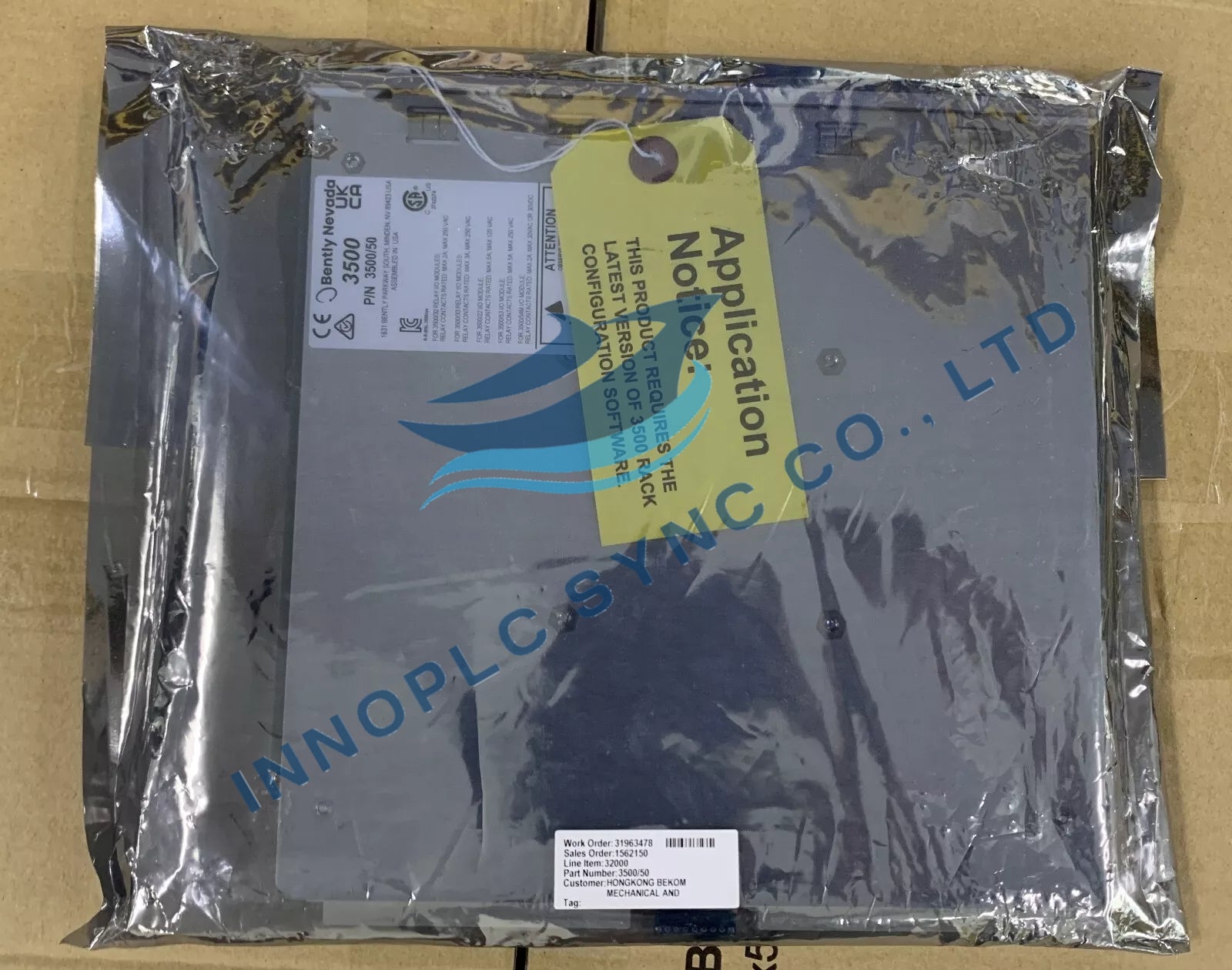 Bently Nevada|3500/50 134938-01|Tachometer Module