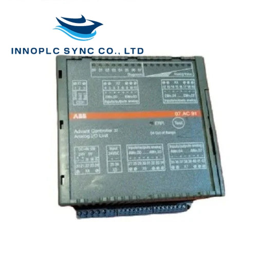 GJR5252300R3101 | ABB | 07AC91  Analog I/O Unit 24 VDC Input