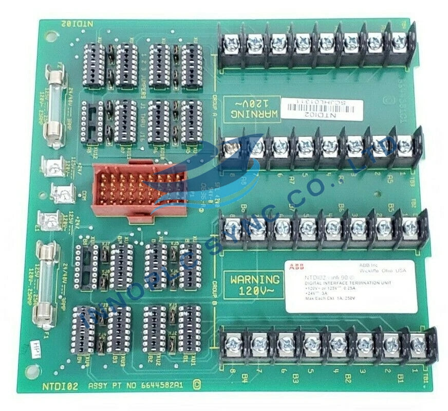 ABB|NTDI02|Digital I/O Termination Unit