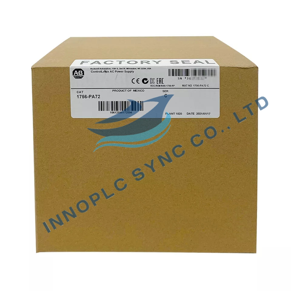 Allen-Bradley|1756-PA72|Redundant Power Supply