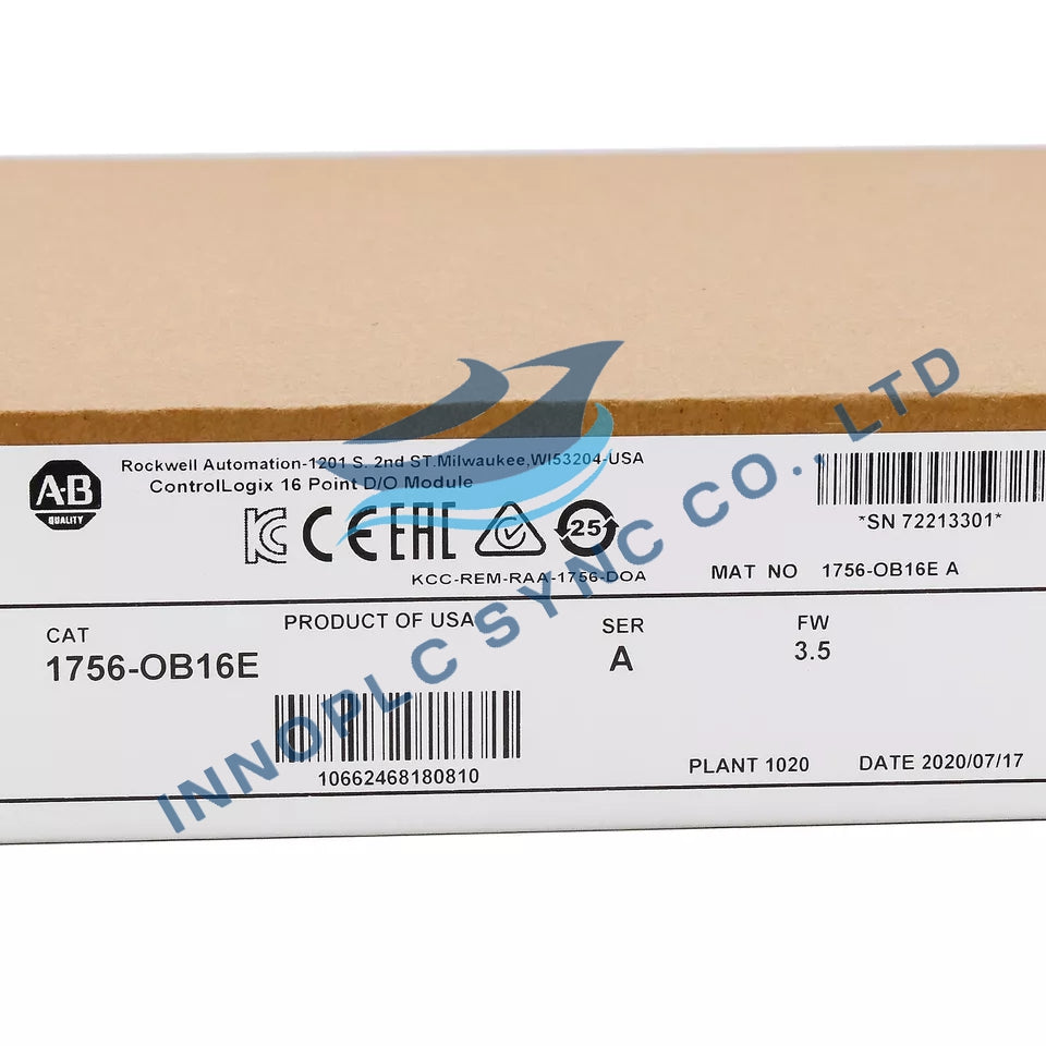 Allen-Bradley|1756-OB16E| ControlLogix DC Output Module