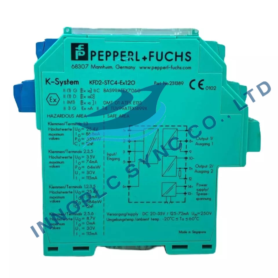 Pepperl+Fuchs|KFD2-STC4-EX1.2O|Penghalang Terisolasi