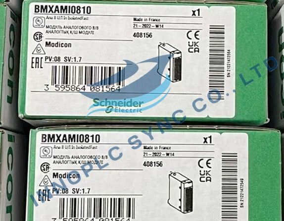 SCHNEIDER|BMXAMI0810| Analog Input Module