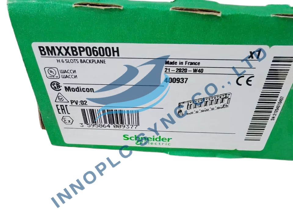 SCHNEIDER|BMXXBP0600| 6-Slot Backplane